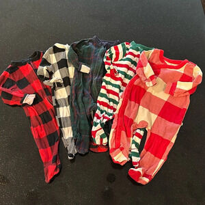 BABY CHRISTMAS PAJAMA 0-3 month Old Navy and Gap Bundle